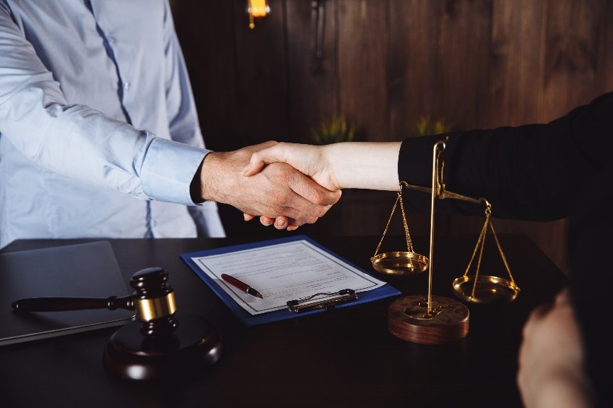 Former prosecutor personal injury lawyer reviewing accident case