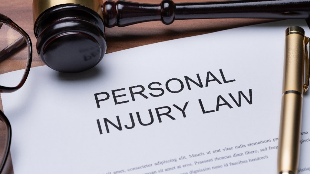 Personal Injury Law and judge’s gavel_s Personal Injury Deposition And Legal Case Documents