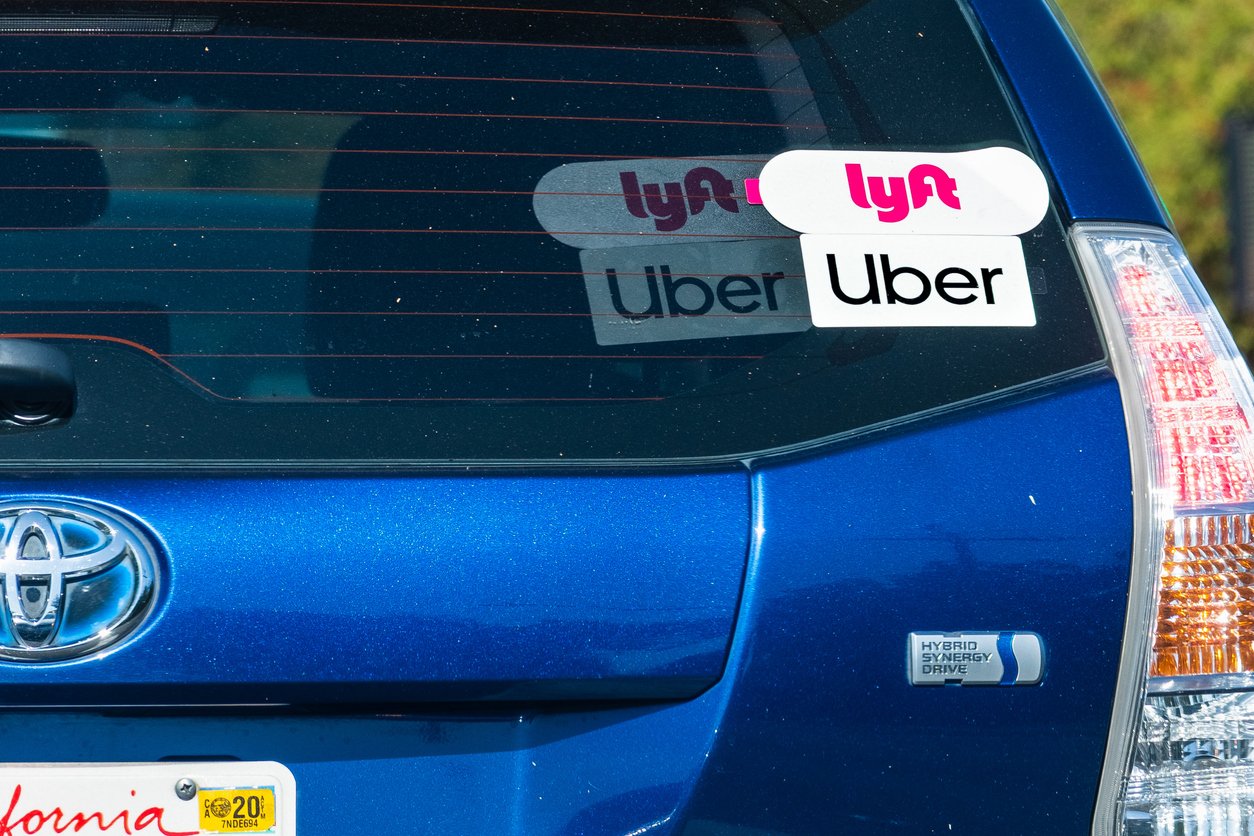 Personal Injury Lawyer Reviewing Uber Lyft Accident Claim Personal Injury Lawyer Reviewing Uber Lyft Accident Claim